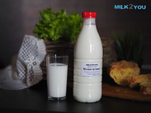 Молоко пастеризованное  (1 литр)